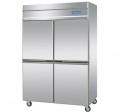 4 Soild doors refrigerator upright chiller stainless steel fridge vertical chiller industrial cooler stand up freezer
