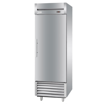 European style refrigerator single door chiller commercial cooler upright freezer for GN pan