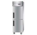 2-half door upright industrial freezer