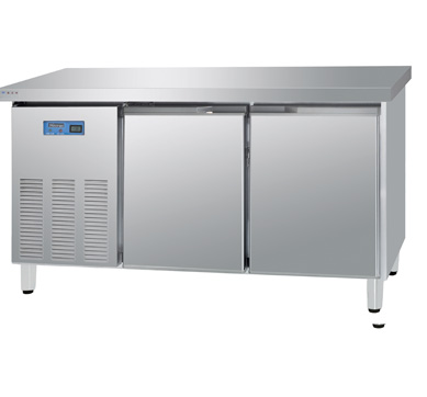 stactic cooling counter chiller refrigerated workbench commercial stainless steel kitchen workbench freezer
