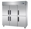 6 half door fan cooling cooler upright chiller vertical fridge