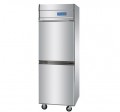 2 Half door fridge upright chiller stainless steel refrigerator vertical fridge industrial cooler