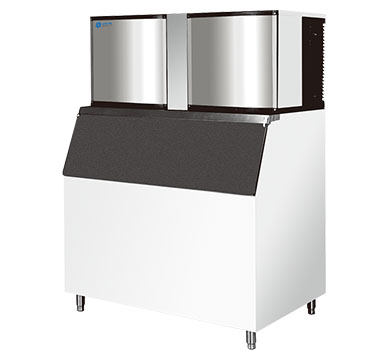 Industrial Ice-making machine commercial refrigerator floor standing ice freezer