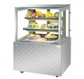 rectangular cake showcase chiller glass cake display case cake cabinet fridge square commercial cake refrigerated showcase