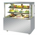 square commercial cake refrigerator showcase rectangular cake showcase chiller glass cake display case cake cabinet fridge