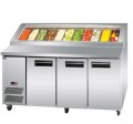 pizza underbench fridge cold food worktop salad counter chiller sandwich preparation bar gn pan