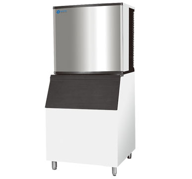 Ice maker machine freezer ice making refrigerator, perfect for hotel, restaurants, cafes, grocery and stores