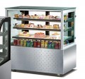 square confectionery showcase bakery showcase cake cabinet fridge cake showcase chiller refrigerated display